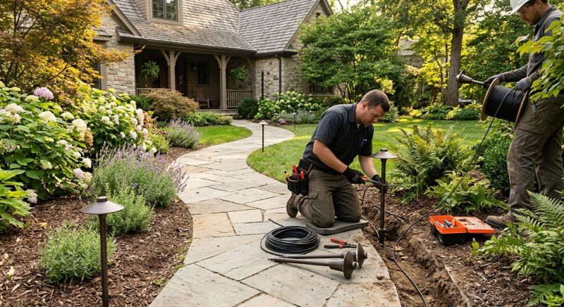 Landscape Lighting Installation in Alpharetta, GA