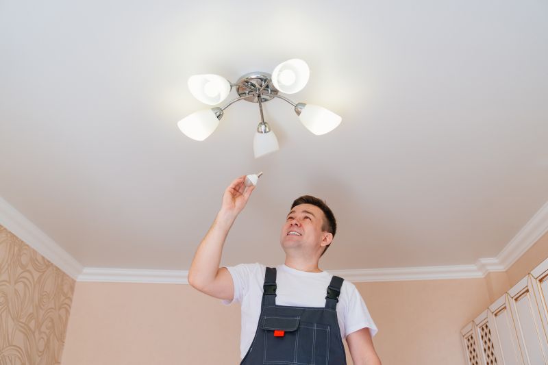 Hanging Light Installation in Olathe, KS